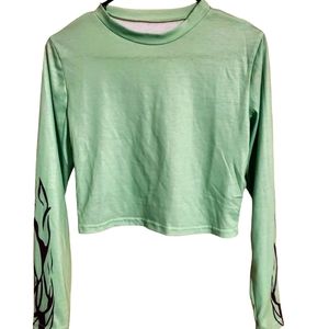 Mint Green Shirt and Pant relax set. Size M